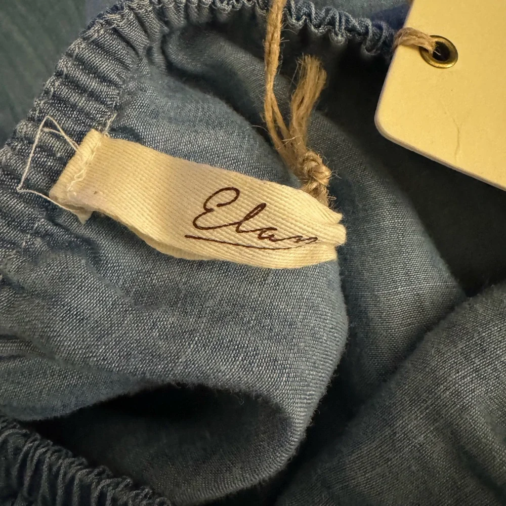 Elan Raw Edge Off the Shoulder Dress - Picture 9 of 10